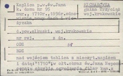 kaplica pw. św. Jana, skan 1