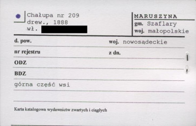 chałupa, skan 1