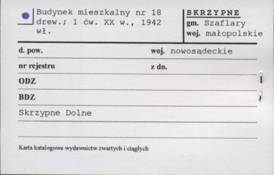 budynek mieszkalny, skan 1