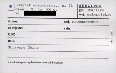 budynek gospodarczy, skan 1
