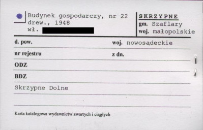 budynek gospodarczy, skan 1