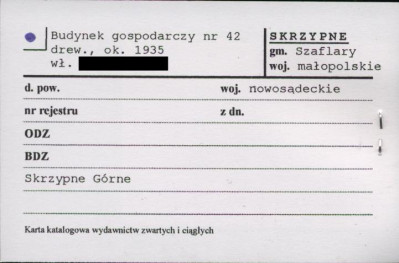 budynek gospodarczy, skan 1