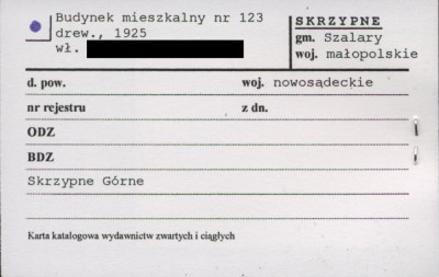 budynek mieszkalny, skan 1