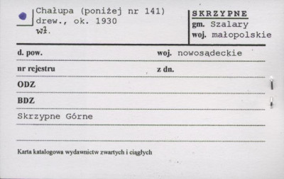 chałupa (poniżej 141), skan 1