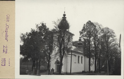 cerkiew, ob. kościół paraf. pw. Michała Arch., skan 2