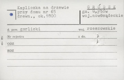 kapliczka na drzewie, skan 1