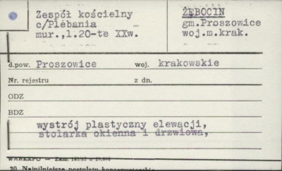 zespół kościelny - plebania, skan 1
