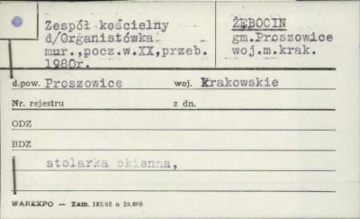 zespół kościelny - organistówka, skan 1