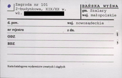 zagroda 2-budynkowa, skan 1