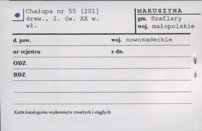 chałupa, skan 1