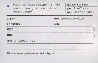 budynek mieszkalny, skan 1