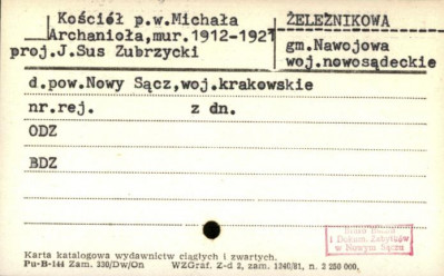 kościół pw. Michała Archanioła, skan 1
