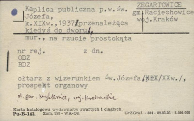 kaplica publiczna pw. św. Józefa, skan 1