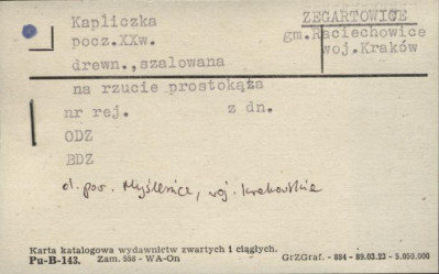 kapliczka, skan 1