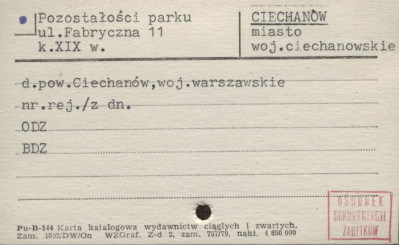 pozostałości parku, skan 1