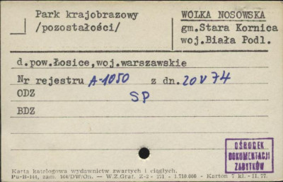 park krajobrazowy (pozostałości), skan 1