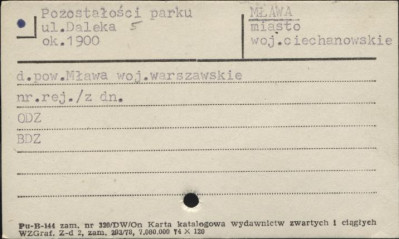 pozostałości parku, skan 1