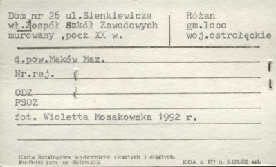 dom, Zespół Szkół Zawodowych, skan 1