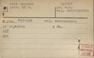 park dworski, skan 1