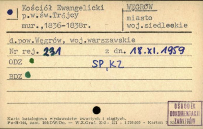 kościół ewangelicki pw. Św. Trójcy, skan 1