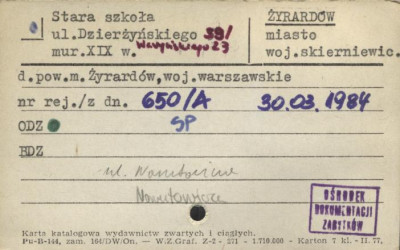 stara szkoła, skan 1
