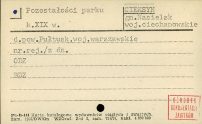 pozostałości parku, skan 1