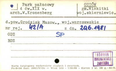 park pałacowy, skan 1