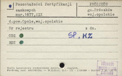 pozostałości fortyfikacji zamkowych, skan 1