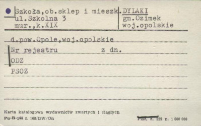 szkoła, ob. sklep i mieszk., skan 1