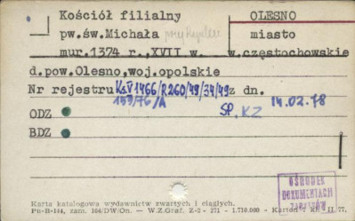 kościół filialny pw. św. Michała, skan 1