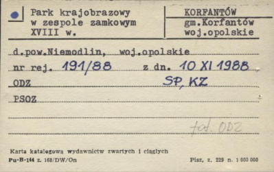 park krajobrazowy, skan 1