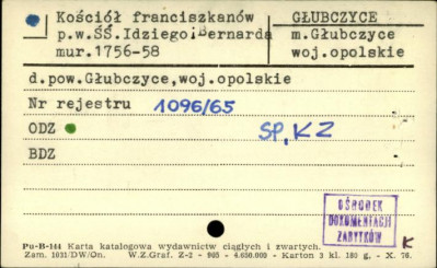 kościół franciszkanów pw. ŚŚ. Idziego i Bernarda, skan 1