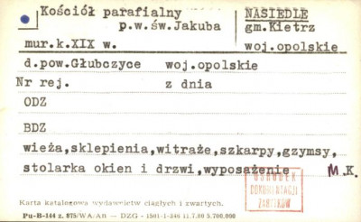 kościół parafialny p.w. św. Jakuba, skan 1