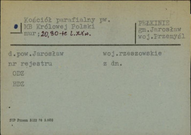 kościół par. pw. MB Królowej Polski, skan 1