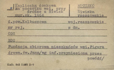 kapliczka domkowa, skan 1