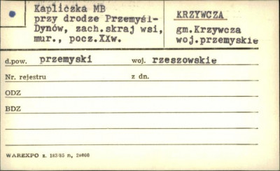 kapliczka MB, skan 1