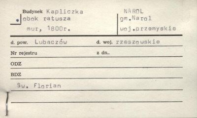 kapliczka obok ratusza, skan 1