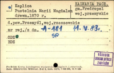 kaplica Pustelnia Marii Magdaleny, skan 1