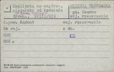 kapliczka, skan 1