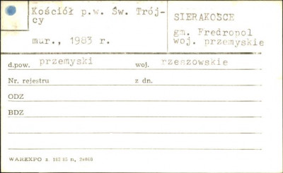 kościół pw. Św. Trójcy, skan 1