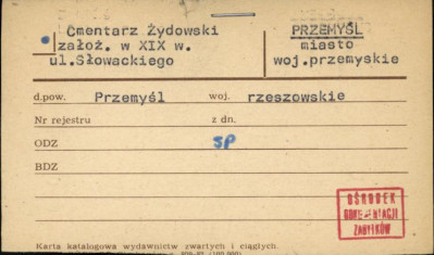 cmentarz żydowski, skan 1
