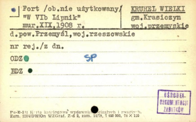fort W VIb Lipnik, skan 1