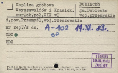 kaplica grobowa Weyssnwolfów i Krasick., skan 1