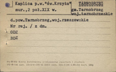 kaplica pw. św. św. Krzyża, skan 1