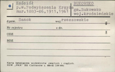 kościół p.w. Podwyższenia Krzyża, skan 3
