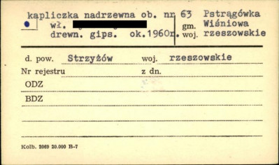 kapliczka nadrzewna, skan 1