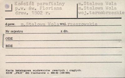kościół parafialny pw. św. Floriana, skan 1