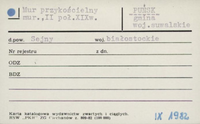 mur przykościelny, skan 1