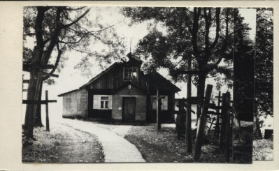 stróżówka, ob. budynek klasztorny, skan 2