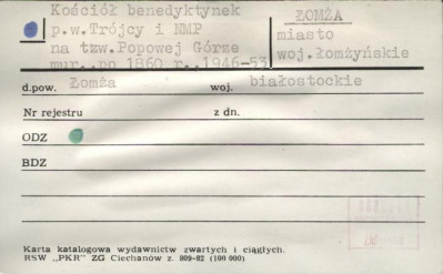 kościół benedyktynek pw. Trójcy i NMP, skan 1